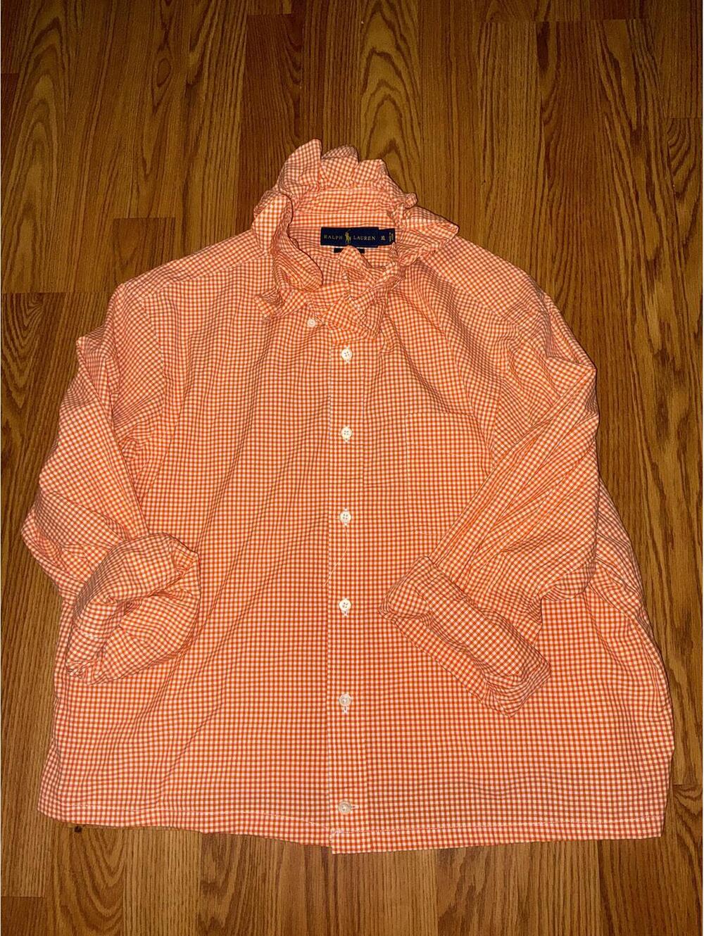 Upcycled Reworked Ralph Lauren Polo Shirt XL